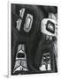 Totem Pole Detail, Alaska, 1977-Brett Weston-Framed Photographic Print