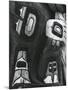 Totem Pole Detail, Alaska, 1977-Brett Weston-Mounted Photographic Print