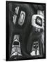 Totem Pole Detail, Alaska, 1977-Brett Weston-Framed Photographic Print