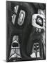 Totem Pole Detail, Alaska, 1977-Brett Weston-Mounted Photographic Print