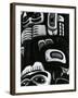 Totem Pole Detail, Alaska, c. 1970-Brett Weston-Framed Photographic Print