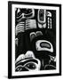 Totem Pole Detail, Alaska, c. 1970-Brett Weston-Framed Photographic Print