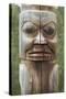 Totem Pole, Gitwangak, British Columbia, Canada, North America-Richard Maschmeyer-Stretched Canvas