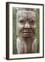 Totem Pole, Gitwangak, British Columbia, Canada, North America-Richard Maschmeyer-Framed Photographic Print