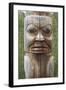 Totem Pole, Gitwangak, British Columbia, Canada, North America-Richard Maschmeyer-Framed Photographic Print