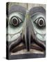 Totem Pole in Pioneer Square, Seattle, Washington, USA-Merrill Images-Stretched Canvas