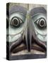 Totem Pole in Pioneer Square, Seattle, Washington, USA-Merrill Images-Stretched Canvas