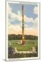 Totem Pole, Peninsula State Park, Wisconsin-null-Mounted Art Print