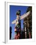 Totem Pole,Stanley Park, Vancouver, Canada-Walter Bibikow-Framed Premium Photographic Print