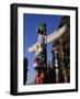 Totem Pole,Stanley Park, Vancouver, Canada-Walter Bibikow-Framed Photographic Print