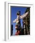 Totem Pole,Stanley Park, Vancouver, Canada-Walter Bibikow-Framed Photographic Print