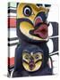 Totem Pole, Thunderbird Park, Victoria, Vancouver Island, British Columbia, Canada, North America-Martin Child-Stretched Canvas