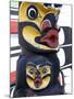 Totem Pole, Thunderbird Park, Victoria, Vancouver Island, British Columbia, Canada, North America-Martin Child-Mounted Photographic Print