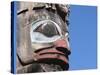 Totem Pole, Thunderbird Park, Victoria, Vancouver Island, British Columbia, Canada, North America-Martin Child-Stretched Canvas