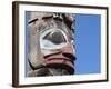 Totem Pole, Thunderbird Park, Victoria, Vancouver Island, British Columbia, Canada, North America-Martin Child-Framed Photographic Print