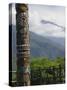 Totem Pole, Valley Scenery, Taiwan Aboriginal Culture Park, Pingtung County, Taiwan-Christian Kober-Stretched Canvas