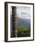 Totem Pole, Valley Scenery, Taiwan Aboriginal Culture Park, Pingtung County, Taiwan-Christian Kober-Framed Photographic Print