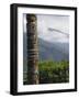 Totem Pole, Valley Scenery, Taiwan Aboriginal Culture Park, Pingtung County, Taiwan-Christian Kober-Framed Photographic Print