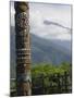 Totem Pole, Valley Scenery, Taiwan Aboriginal Culture Park, Pingtung County, Taiwan-Christian Kober-Mounted Photographic Print