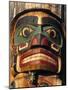 Totem Poles, British Columbia, Canada-Walter Bibikow-Mounted Photographic Print