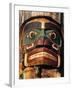 Totem Poles, British Columbia, Canada-Walter Bibikow-Framed Photographic Print