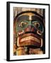 Totem Poles, British Columbia, Canada-Walter Bibikow-Framed Photographic Print