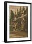 Totem Poles, British Columbia-null-Framed Art Print