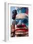 Totem Poles Pacific Northwest-null-Framed Art Print