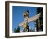 Totem Poles, Vancouver, British Columbia (B.C.), Canada, North America-Adina Tovy-Framed Photographic Print