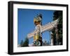 Totem Poles, Vancouver, British Columbia (B.C.), Canada, North America-Adina Tovy-Framed Photographic Print