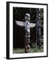 Totem, Stanley Park, Vancouver, British Columbia, Canada-G Richardson-Framed Photographic Print