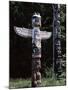 Totem, Stanley Park, Vancouver, British Columbia, Canada-G Richardson-Mounted Photographic Print