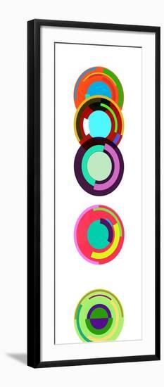 Totem (Tribute to Sonia Delaunay), 2015-Francois Domain-Framed Giclee Print