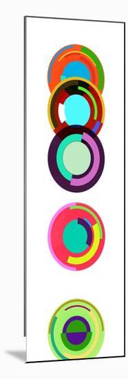 Totem (Tribute to Sonia Delaunay), 2015-Francois Domain-Mounted Premium Giclee Print