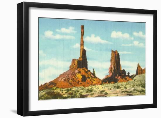 Totem-Alan Paul-Framed Art Print