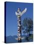 Totems, Stanley Park, Vancouver, British Columbia, Canada, North America-Harding Robert-Stretched Canvas