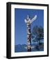 Totems, Stanley Park, Vancouver, British Columbia, Canada, North America-Harding Robert-Framed Photographic Print