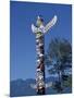 Totems, Stanley Park, Vancouver, British Columbia, Canada, North America-Harding Robert-Mounted Photographic Print