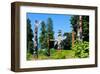 Totems Stanley Park Vancouver-null-Framed Art Print