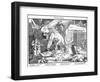 Totentanz 1848: Death as a republican hero-Alfred Rethel-Framed Giclee Print