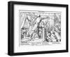 Totentanz 1848: Death offers the sword of Justice-Alfred Rethel-Framed Giclee Print