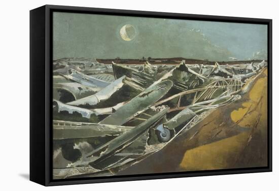 Totes Meer (Dead Sea)-Paul Nash-Framed Stretched Canvas