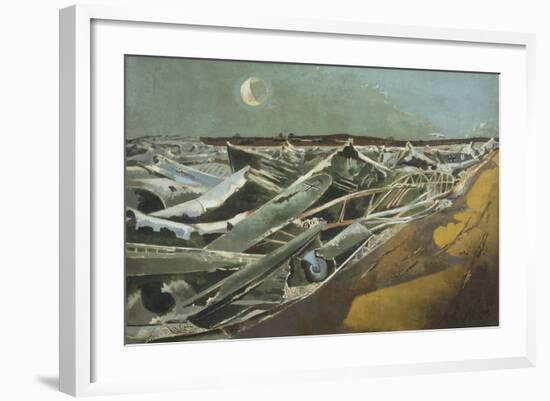 Totes Meer (Dead Sea)-Paul Nash-Framed Giclee Print