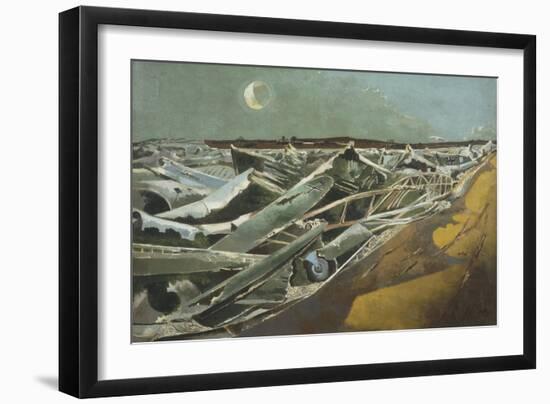 Totes Meer (Dead Sea)-Paul Nash-Framed Giclee Print