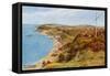 Totland Bay, Isle of Wight-Alfred Robert Quinton-Framed Stretched Canvas
