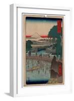 Toto Ikkokubashi-Utagawa Hiroshige-Framed Giclee Print