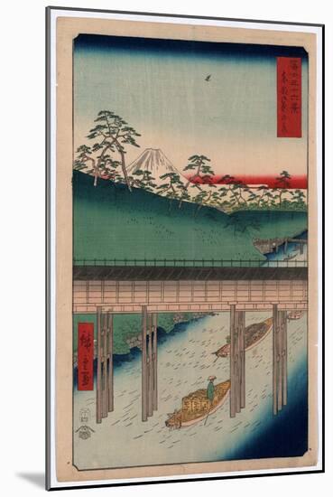 Toto Ochanomizu-Utagawa Hiroshige-Mounted Giclee Print