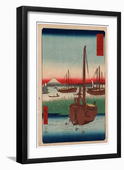 Toto Tsukuda Oki-Utagawa Hiroshige-Framed Giclee Print
