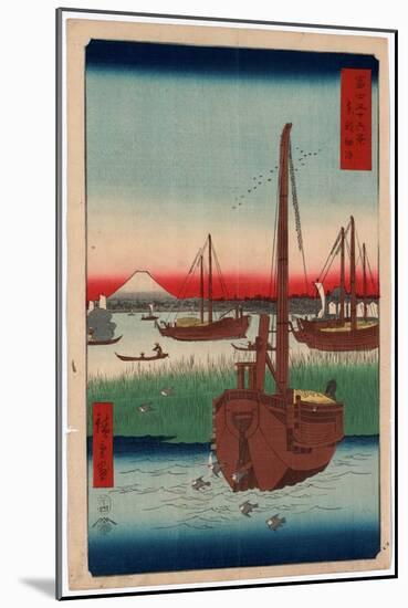 Toto Tsukuda Oki-Utagawa Hiroshige-Mounted Giclee Print