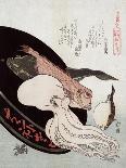 Shellfish-Totoya Hokkei-Framed Art Print